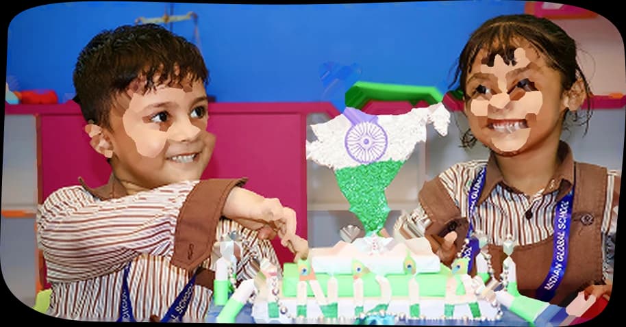 Kids experimenting
